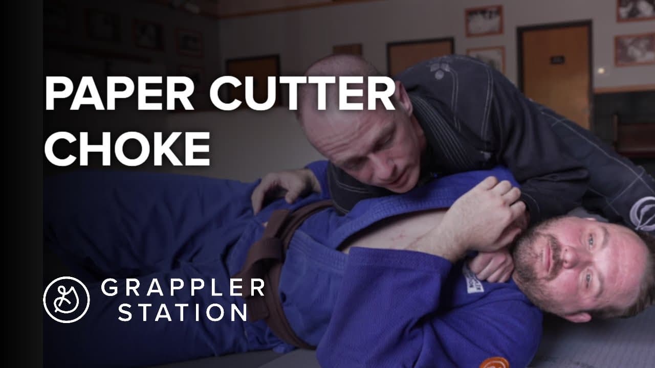 Paper Cutter Choke Grappler Station